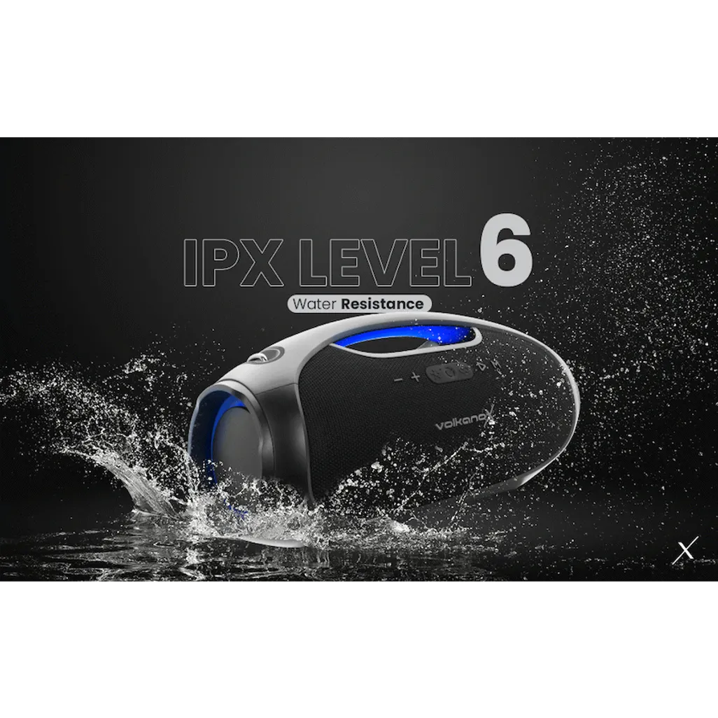 VolkanoX VXS400 Portable Bluetooth Speaker - Black
