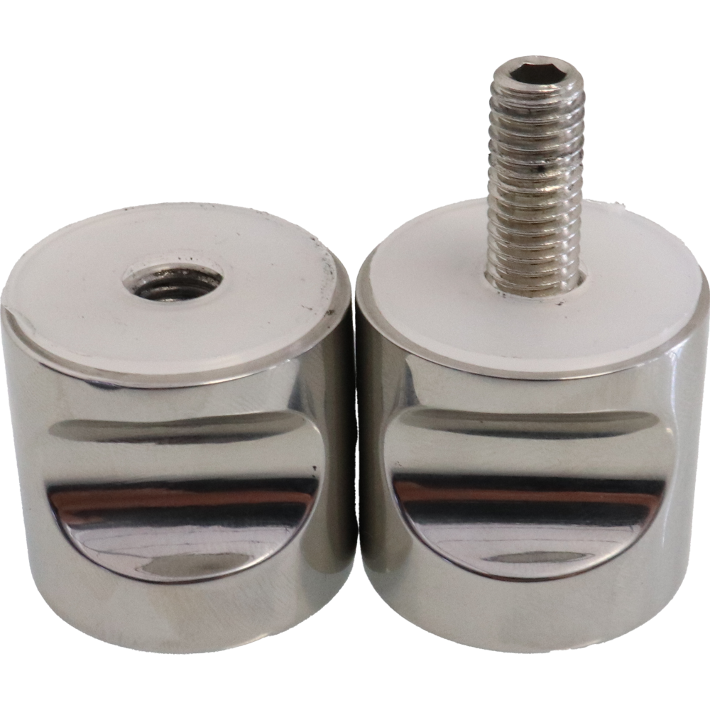 SHOWER PANEL DOOR KNOB - (30mm Diameter)