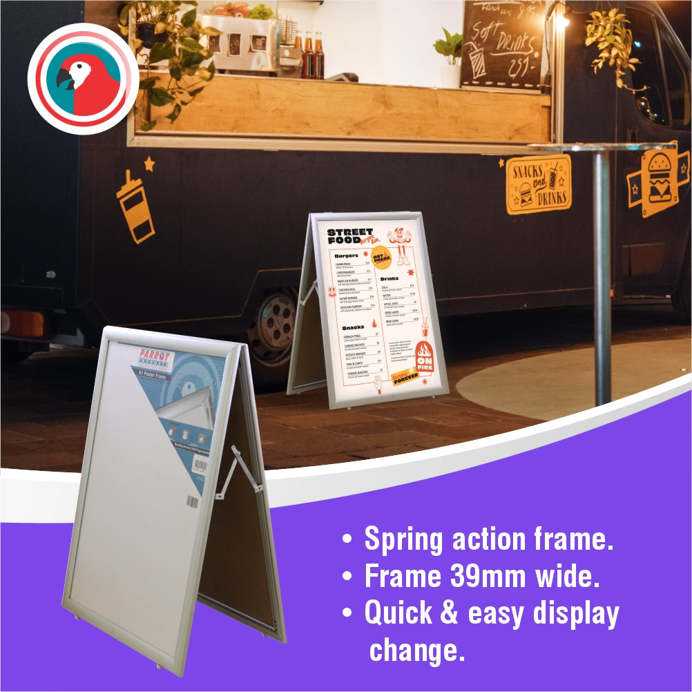 A-Frame Poster Frame (Sandwich A1)