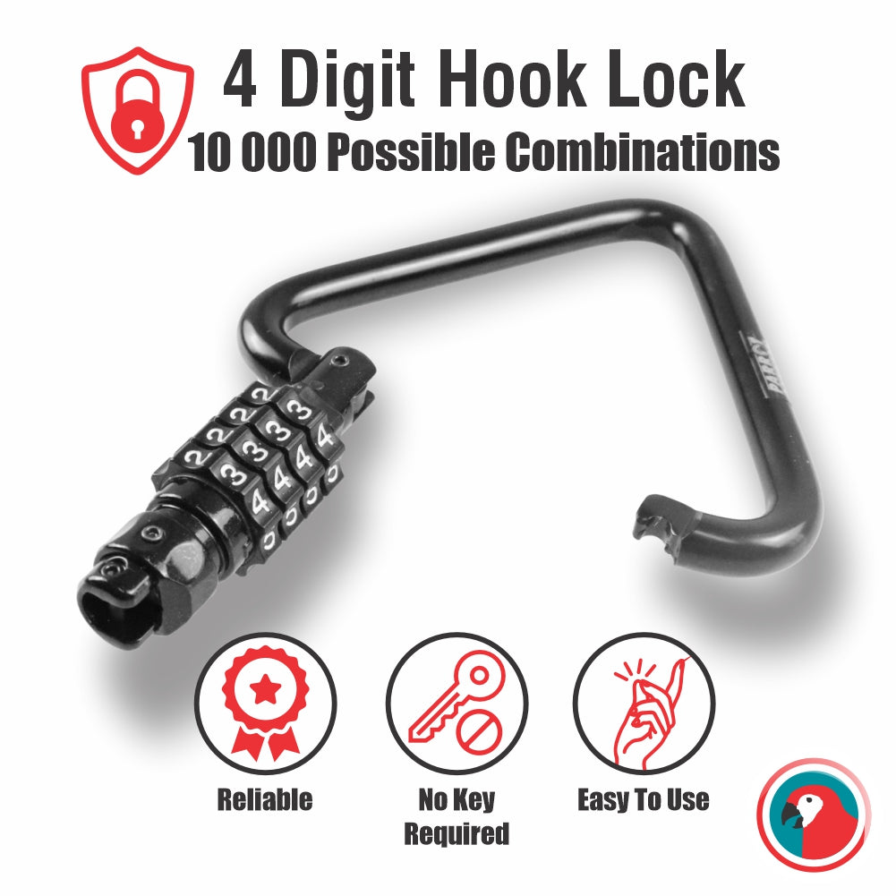 Hook Lock Four Digit