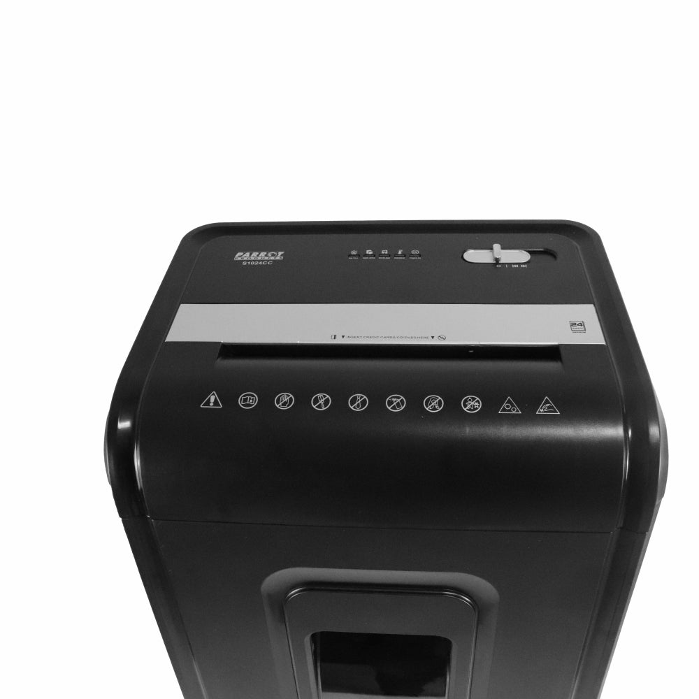 Paper Shredder (24 Sheets - 5*38mm - Cross Cut - Medium Security)