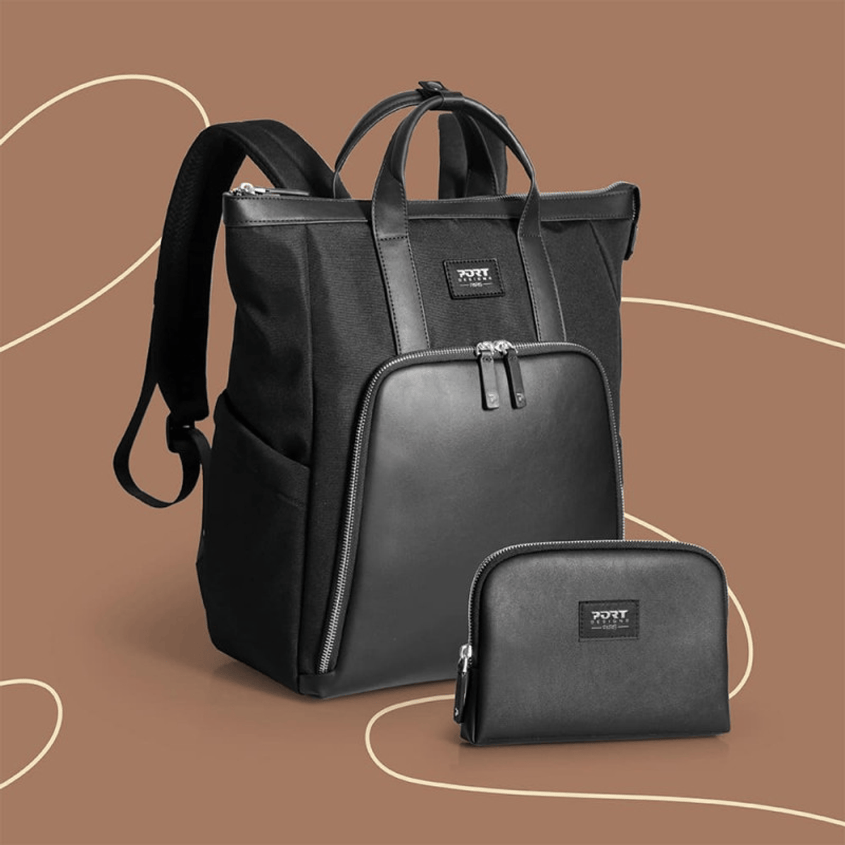 PORT MUSE SIGNATURE 16″ backpack – pouch included