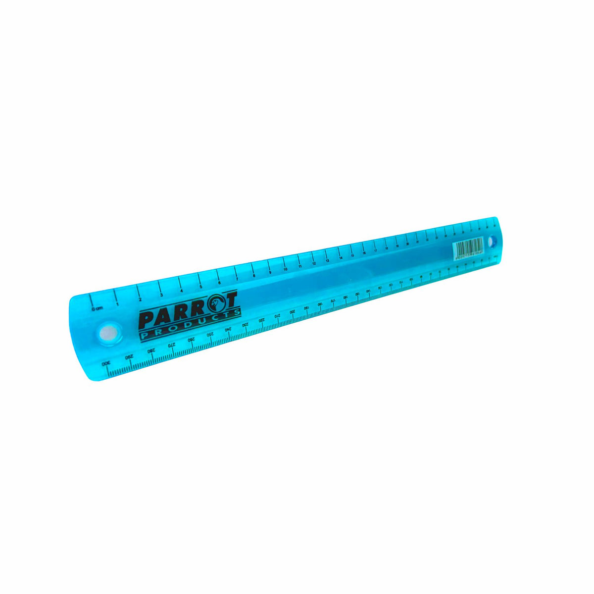 Plastic Ruler 30cm Blue Metric Measuring Ruler
