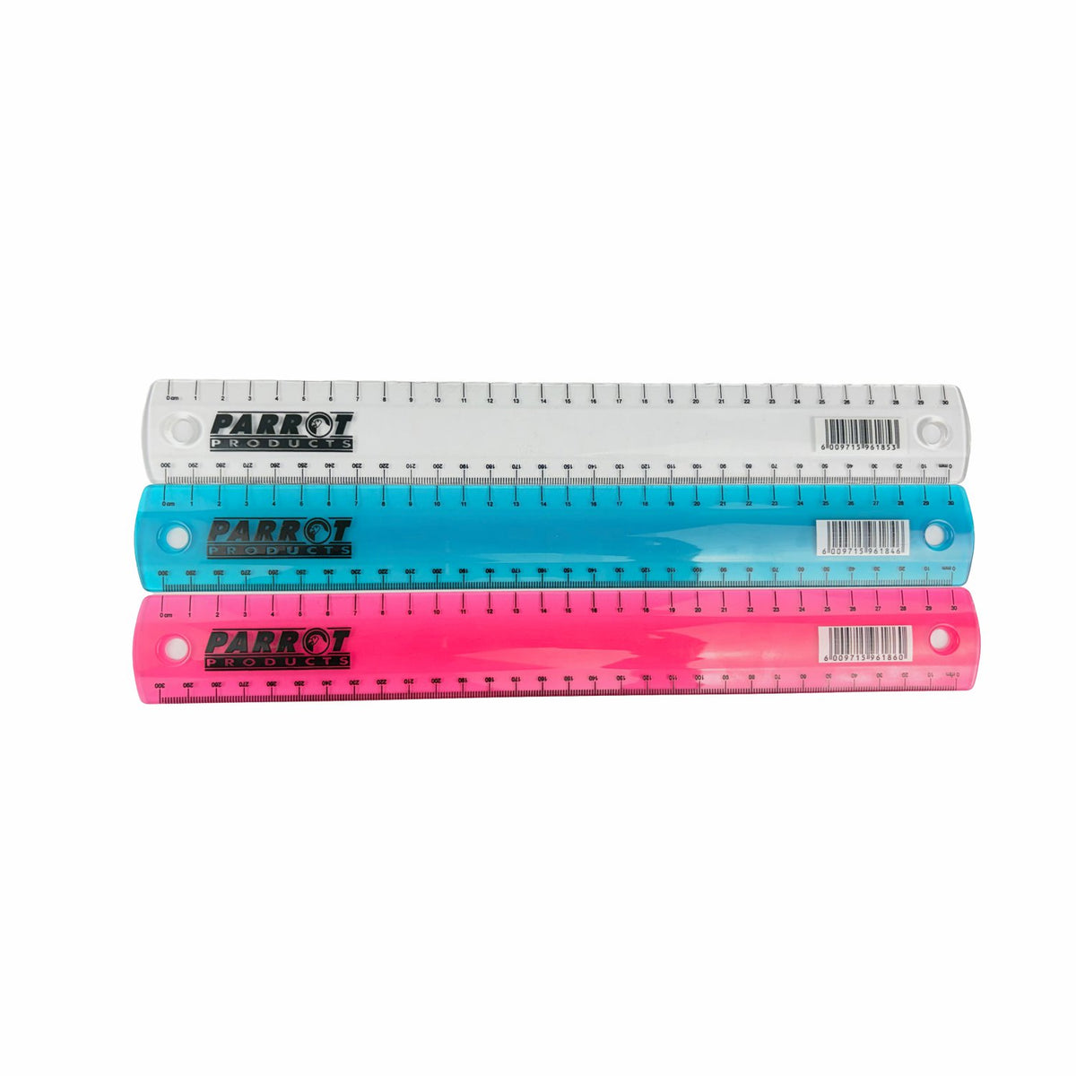 Plastic Ruler 30cm Pink Metric Measuring Ruler