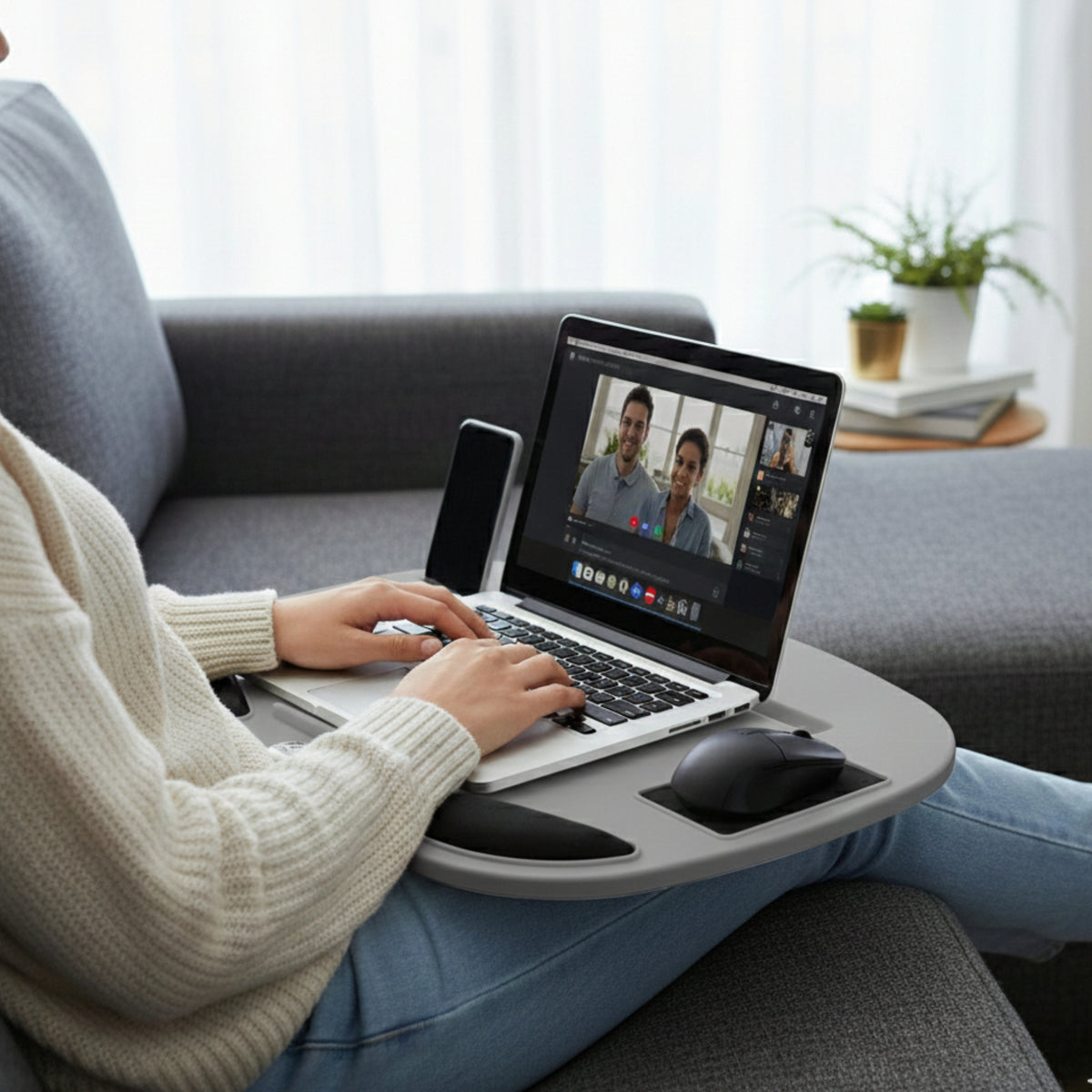 Tablet Lap Tray (450*325mm - Grey)