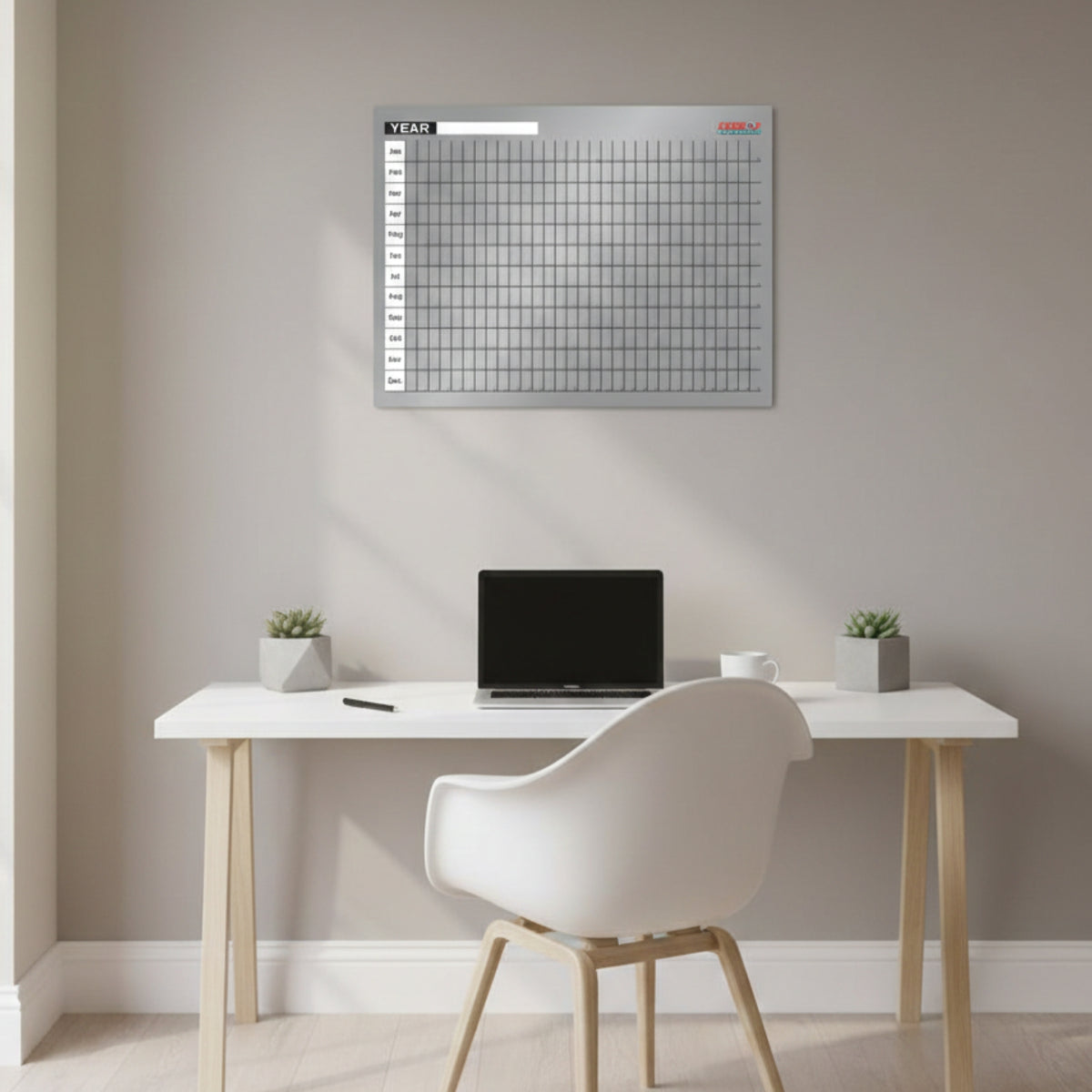 Parrot Products Cast Acrylic Yearly Planner (Cast Acrylic - 600 x 450mm)