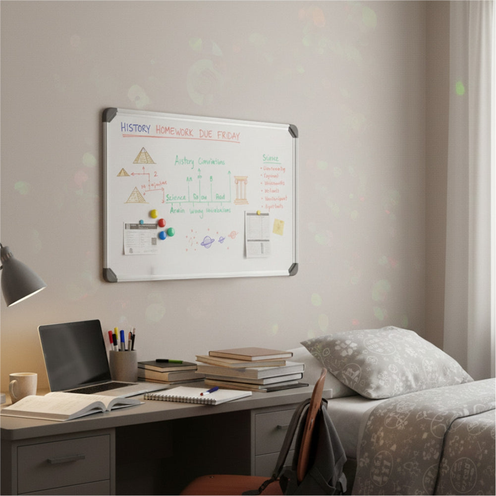 Parrot Products Slimline Non-Magnetic Whiteboard (300*450mm)