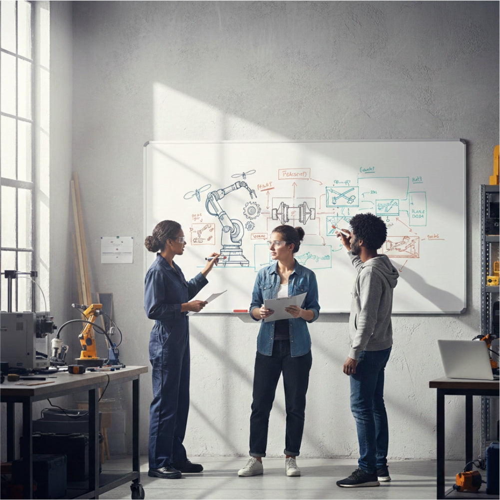 Parrot Products Non-Magnetic Whiteboard (1500*1200mm)