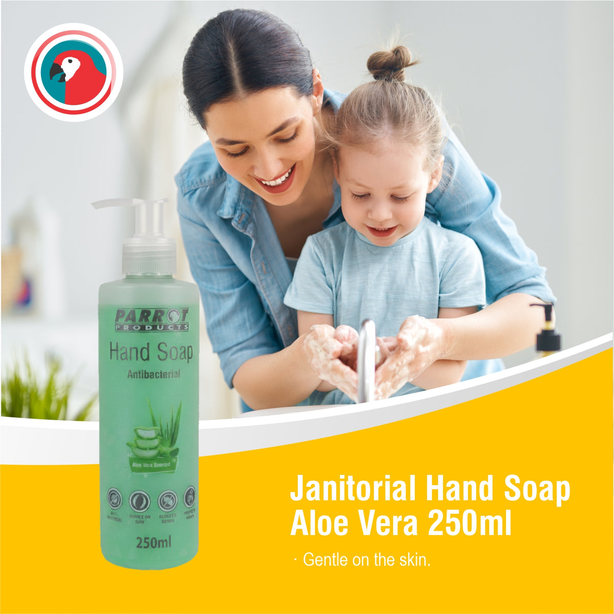 JANITORIAL HAND SOAP ALOE VERA 250ML BOX OF 6