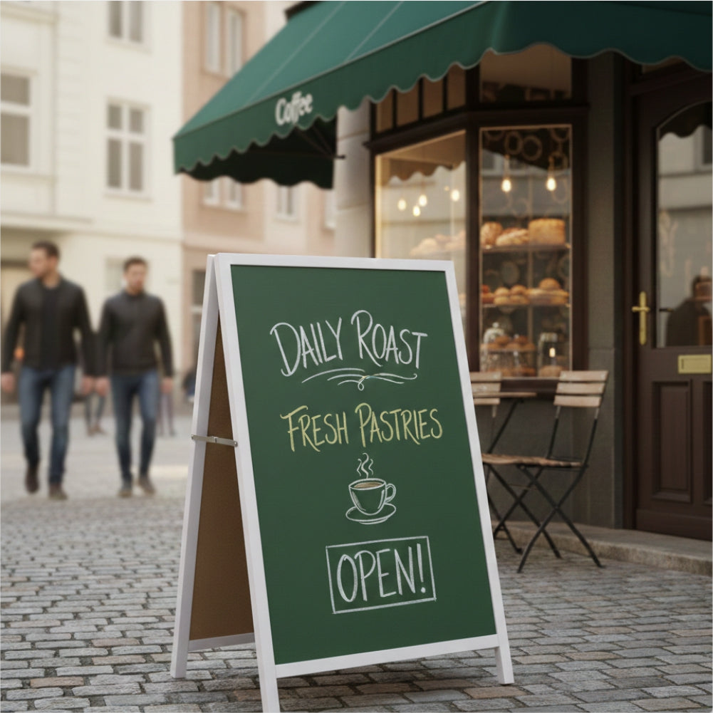 A-Frame Chalk Board (Steel Frame 900*600mm)