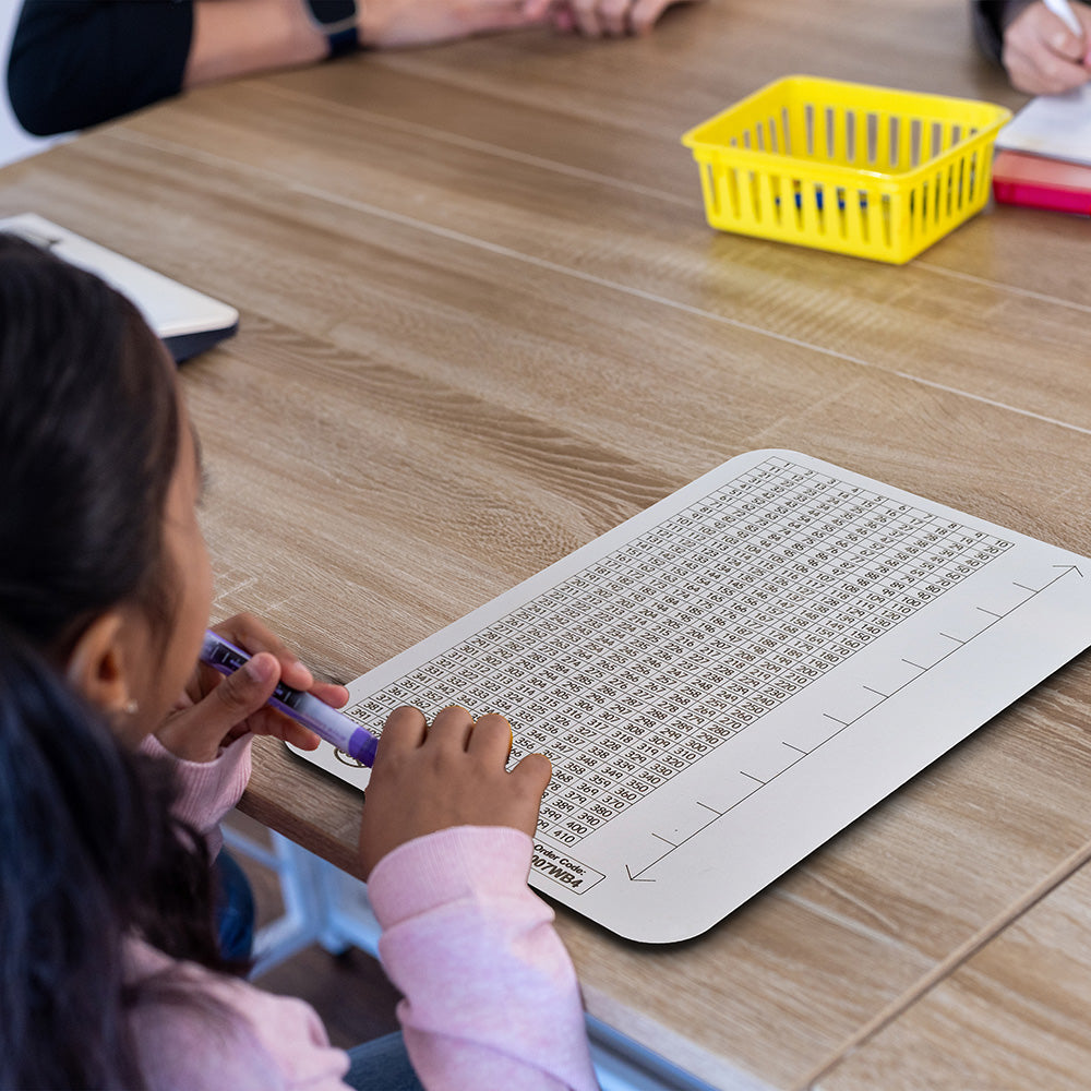 WRITING SLATE 1-410 NUMBER CHART, NUMBERLINE PACK OF 10