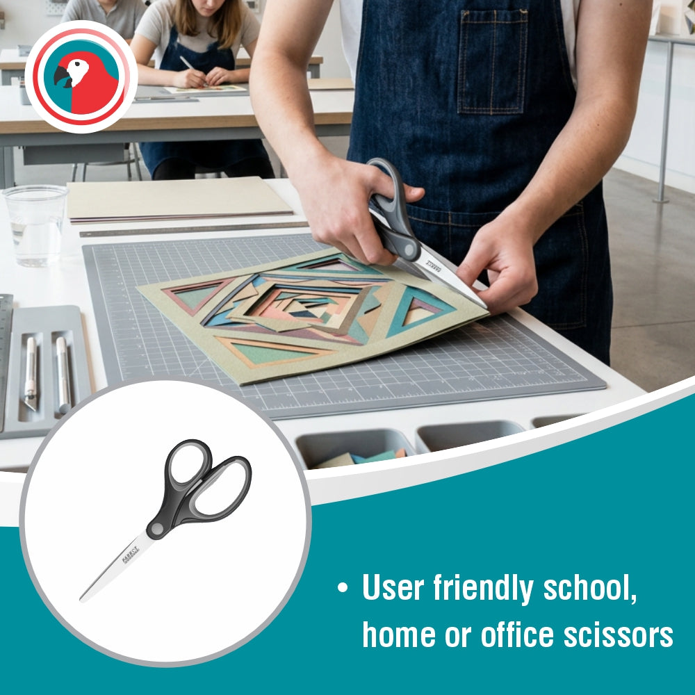 Parrot Scissors 18cm - Grey