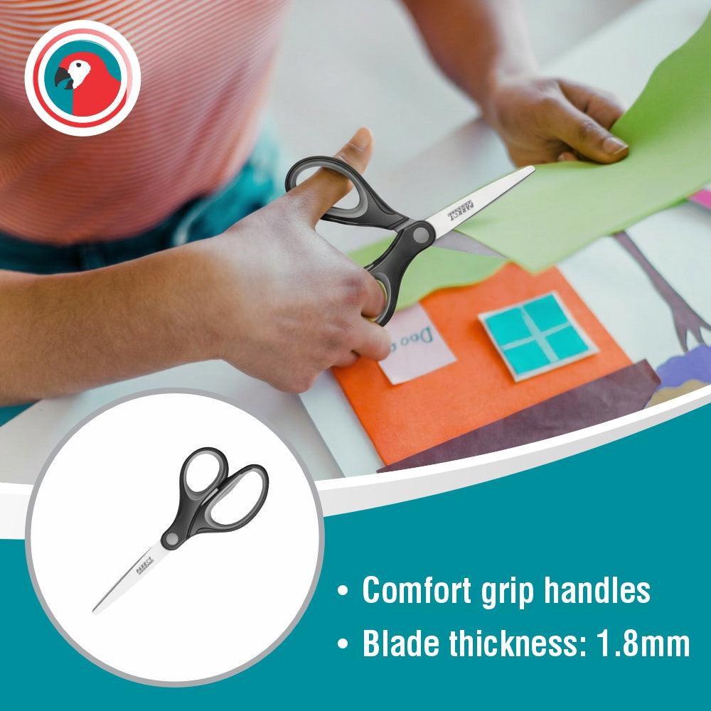 Parrot Scissors 18cm - Grey
