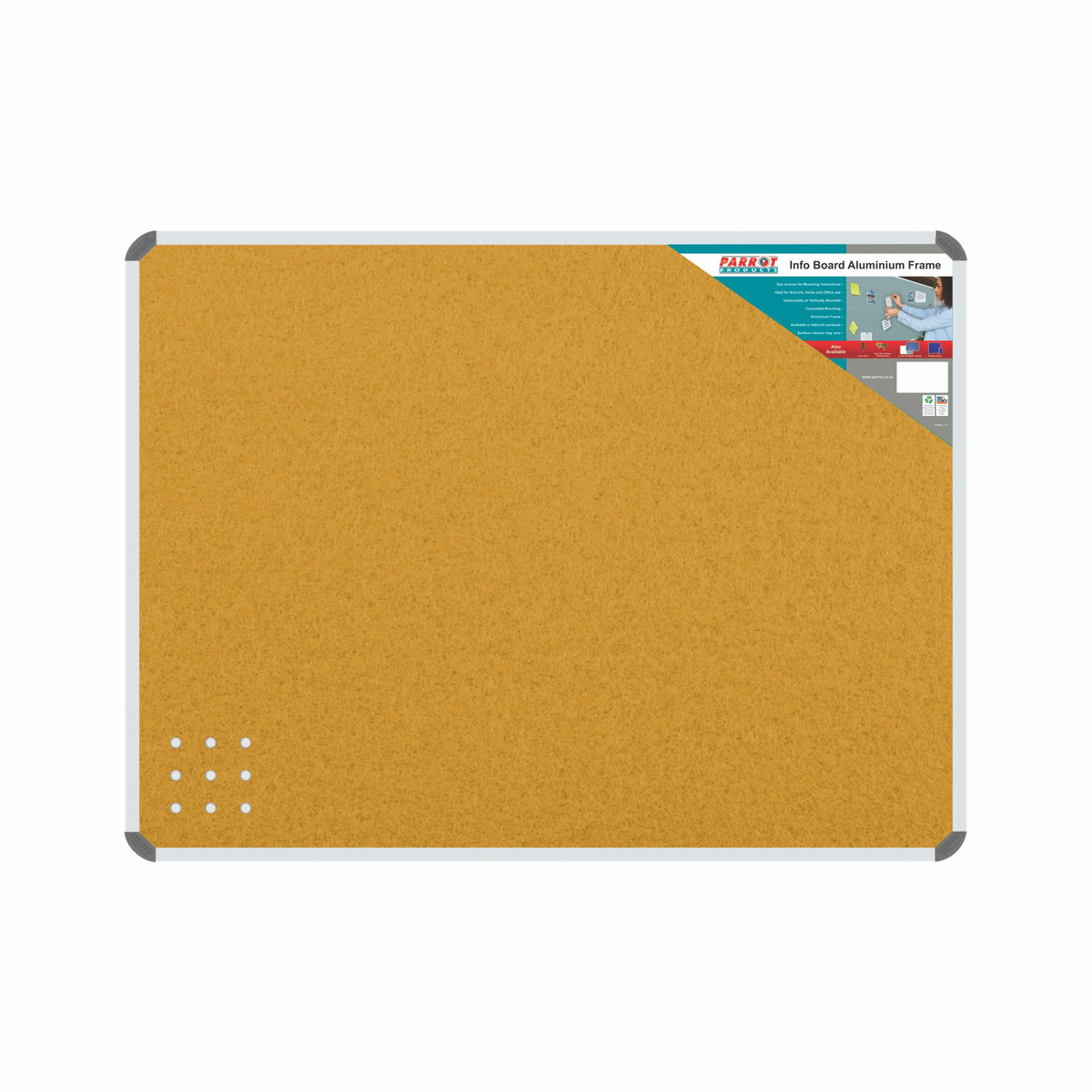 Info Board (Aluminium Frame - 600*450mm - Beige)