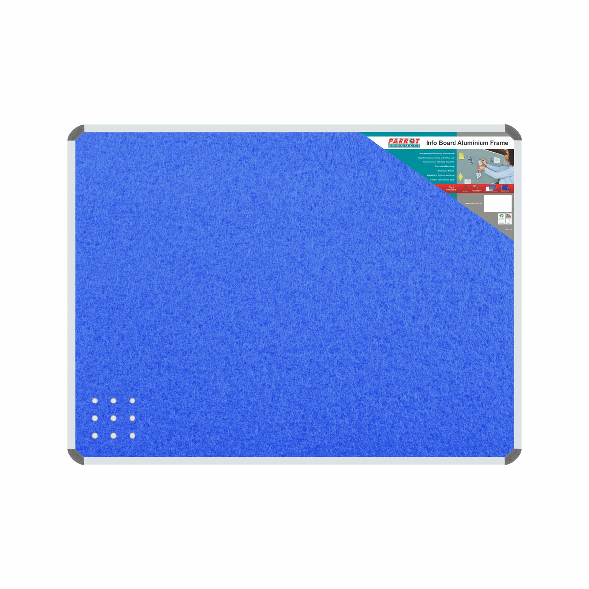 Info Board (Aluminium Frame - 1200*1200mm - Sky Blue)