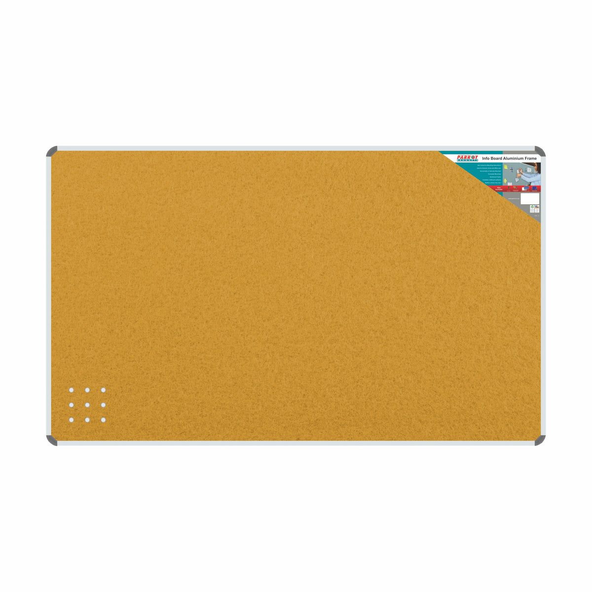 Info Board (Aluminium Frame - 1500*900mm - Beige)