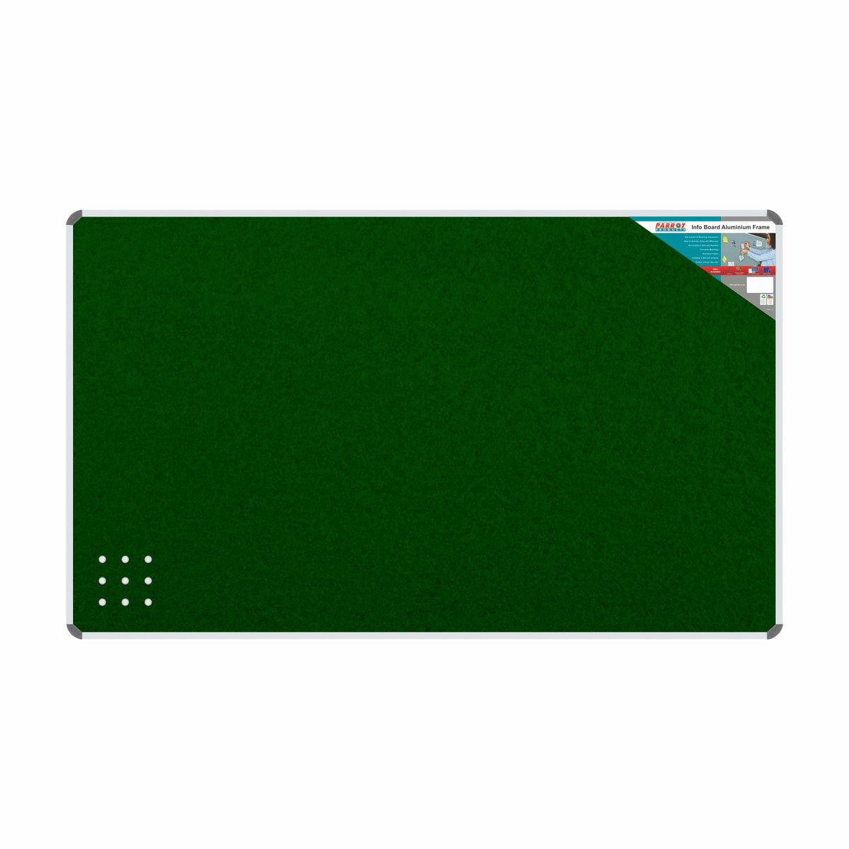 Info Board (Aluminium Frame - 1500*900mm - Green)