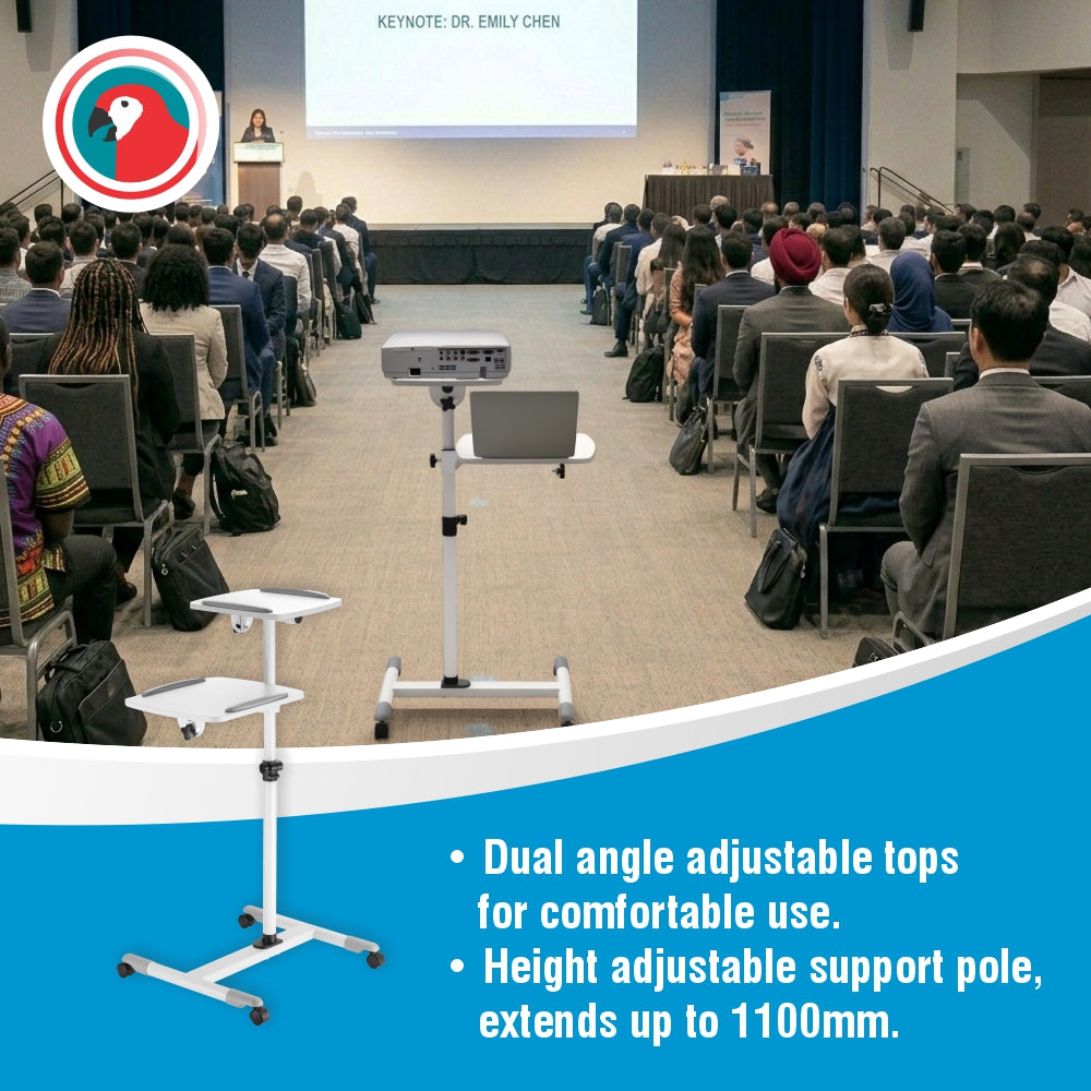 Data Projector and Laptop Trolley (1000*880*620mm - Steel)