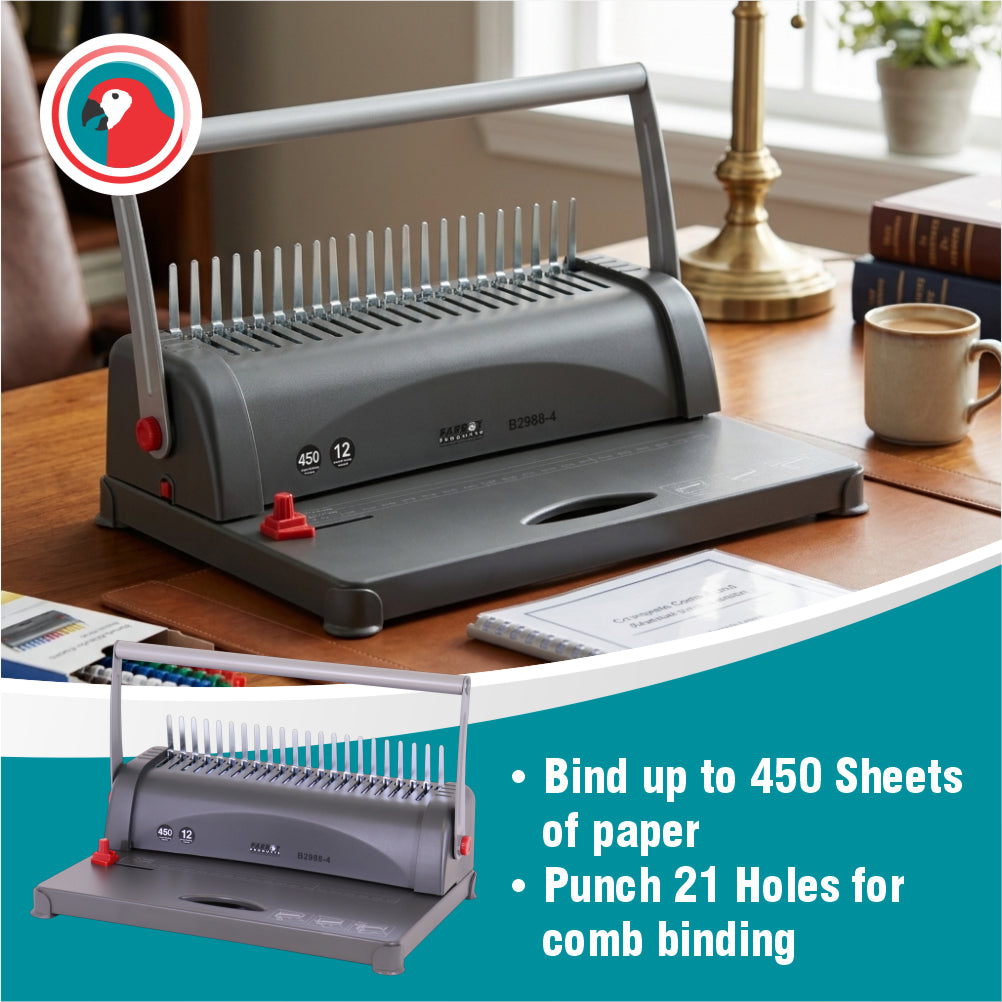 Comb Binding Machine (450 sheets 51mm)