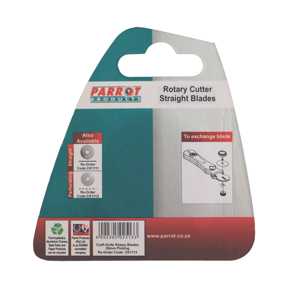 Craft Knife Rotary Blades 28mm Straight