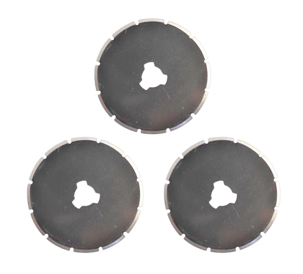 Craft Knife Rotary Blades 28mm Perforate