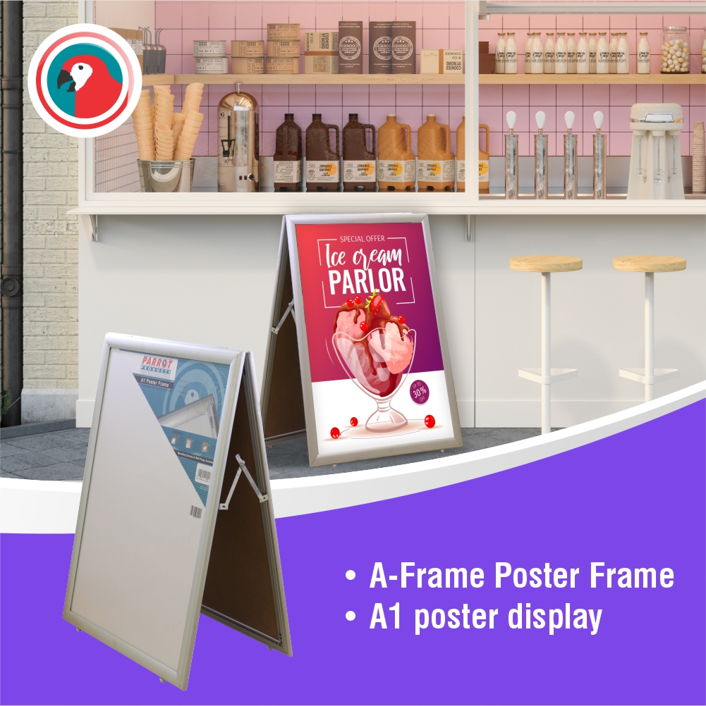 A-Frame Poster Frame (Sandwich A2)