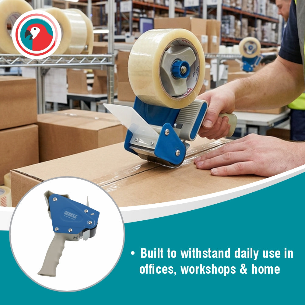 Industrial Packaging Tape Dispenser Heavy Duty Handheld Tape Gun