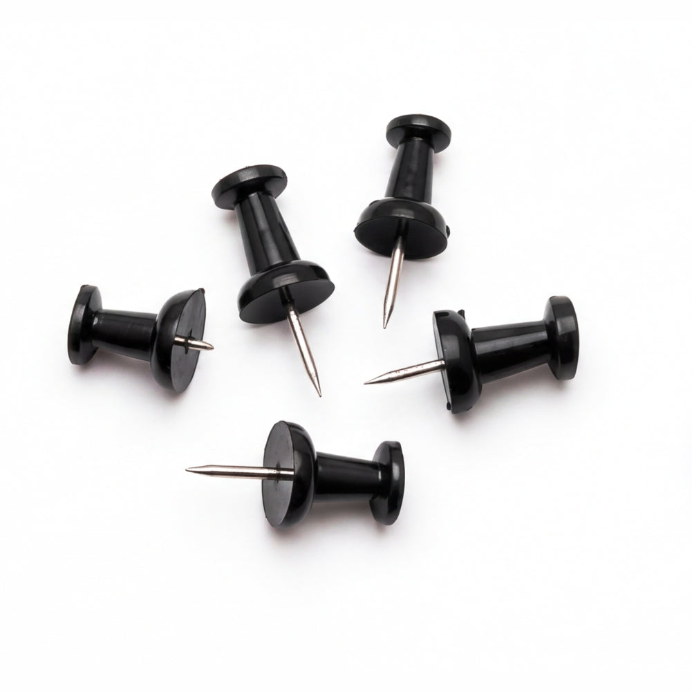 Push Pins (Boxed 30 - Black)