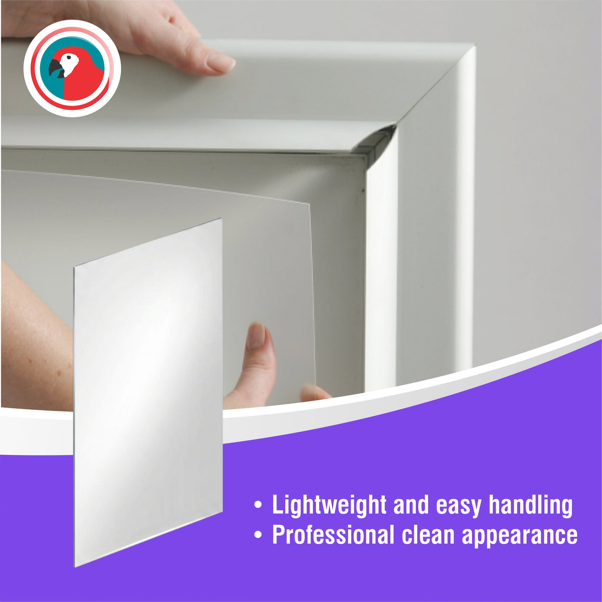 Poster Frame Clear Media Cover (1.2mm - A0)