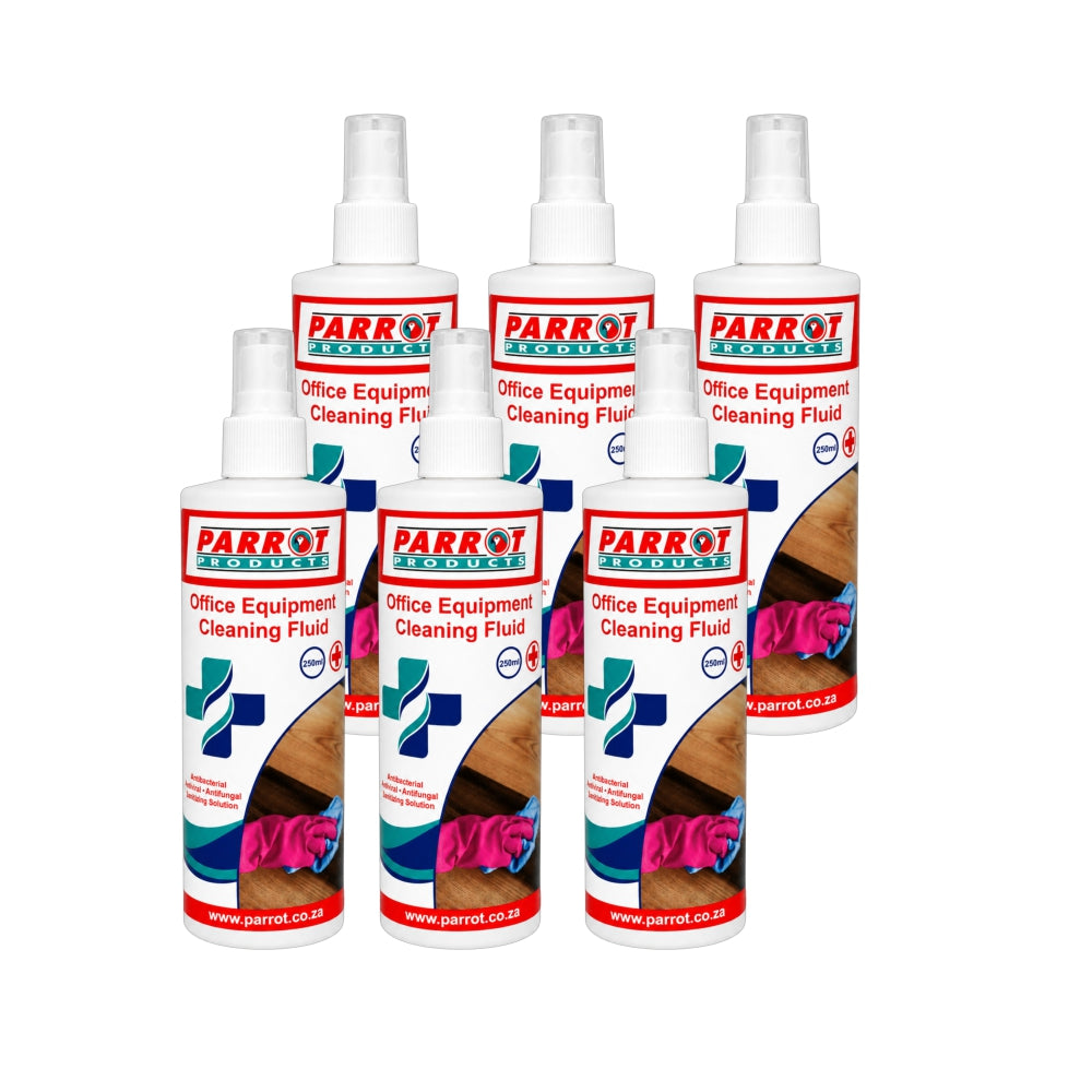 Office Equipment Cleaning Fluid (250ML Uncarded Box of 6)