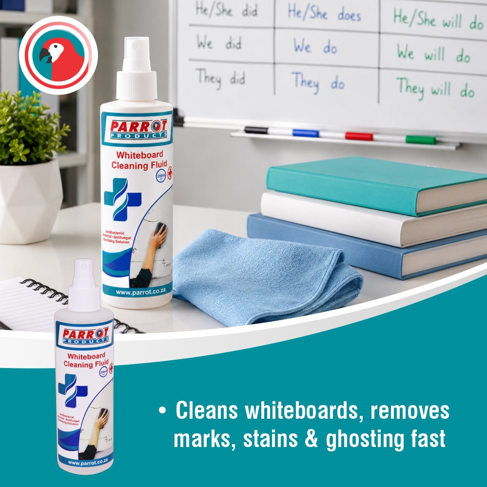 Cleaning Fluid Whiteboard 250 ml Uncarded Box OF 6