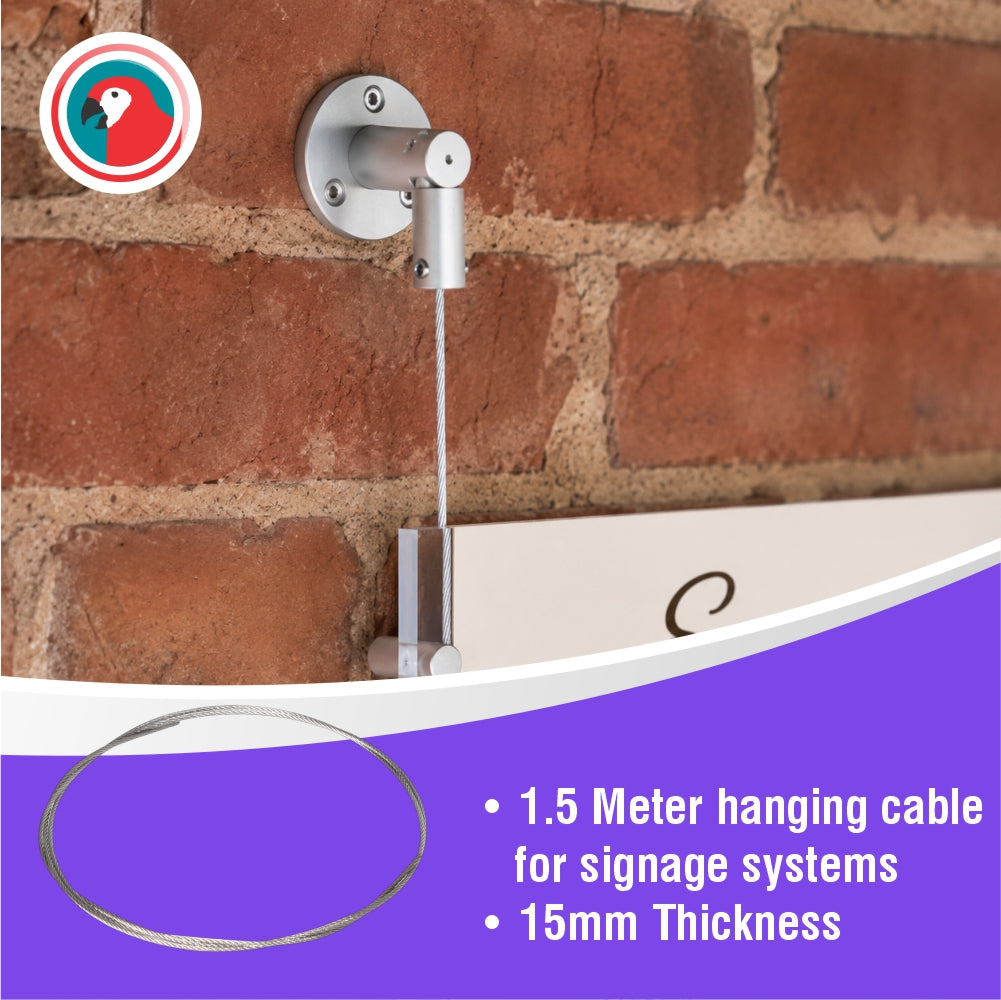 Signage Hanging Wire (1.5mm)
