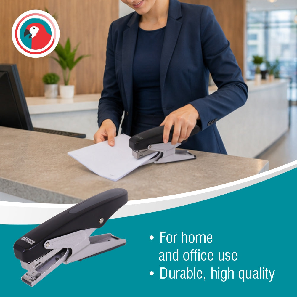 Plier Stapler 105*(24/6 26/6) Black - 20 Pages