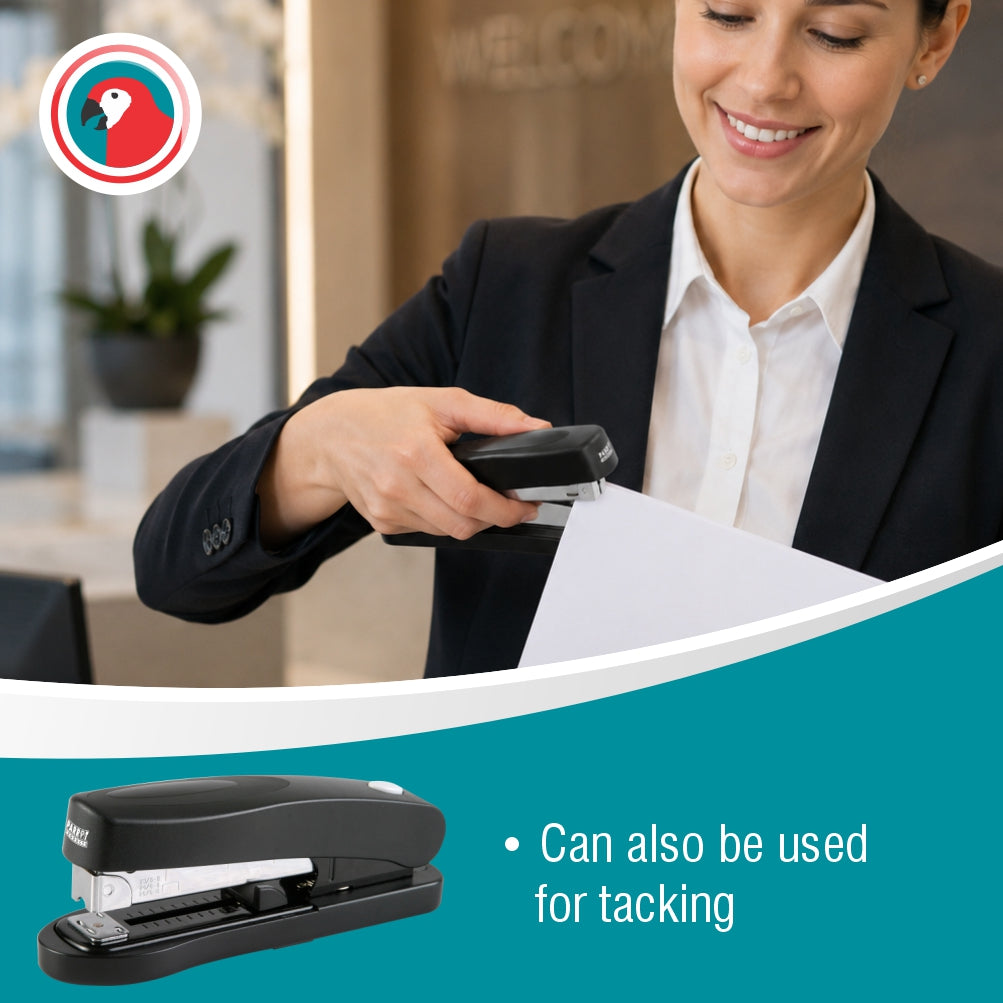 Front Load Stapler 105*(23 - 24 - 26/6 And 8) Black 50 Pages