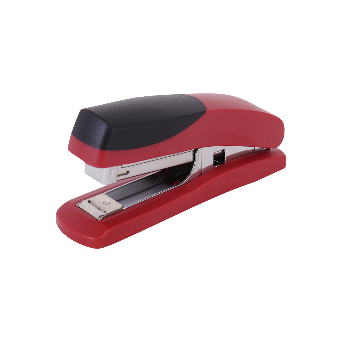 Plastic Medium Desktop Staplers 105*(24/6 26/6) - Red 20 Pages