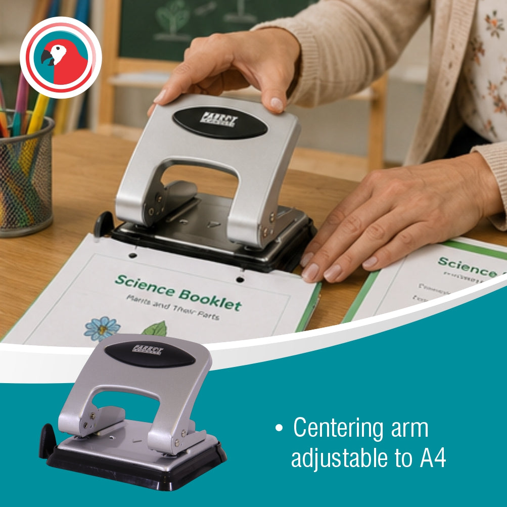 Steel Hole Punch (30 Sheets - Silver)