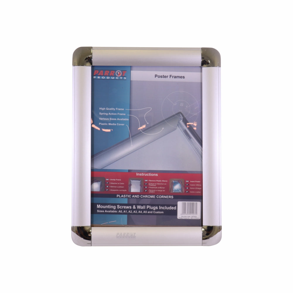 Poster Frame (A4 - 360*270mm - Chrome Corner)