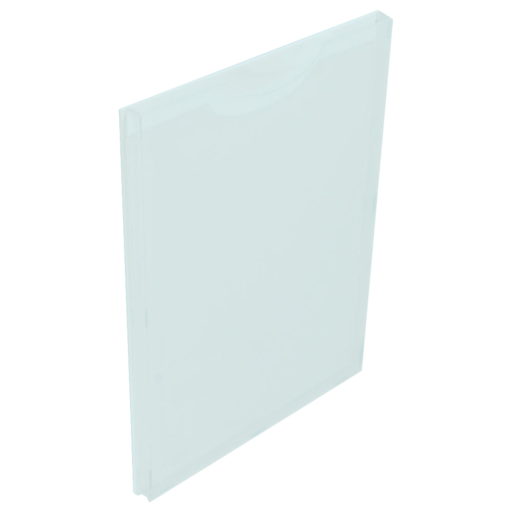Perspex Pocket (Clear/White Backing A2)