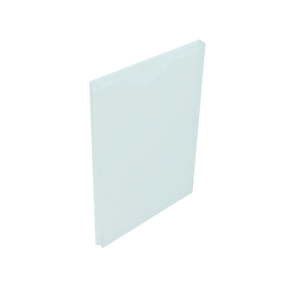 Perspex Pocket (Clear/White Backing A4)