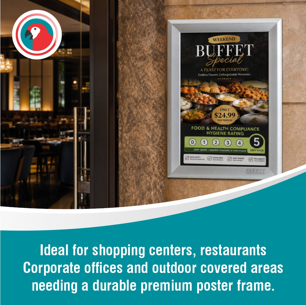 Poster Frame (A4 - 360*270mm - Single Sided - Mitred Corner)