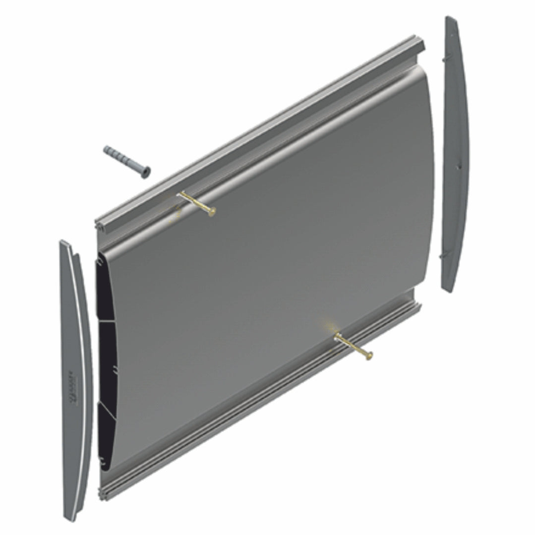 Single Sided Sign Frame End Cap (210mm)