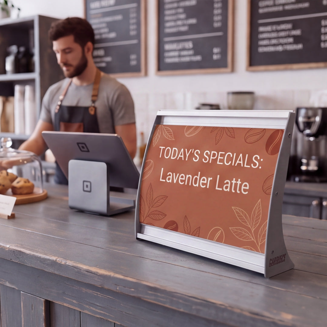 Sign Frame - Desk Top Landscape (210*297mm)