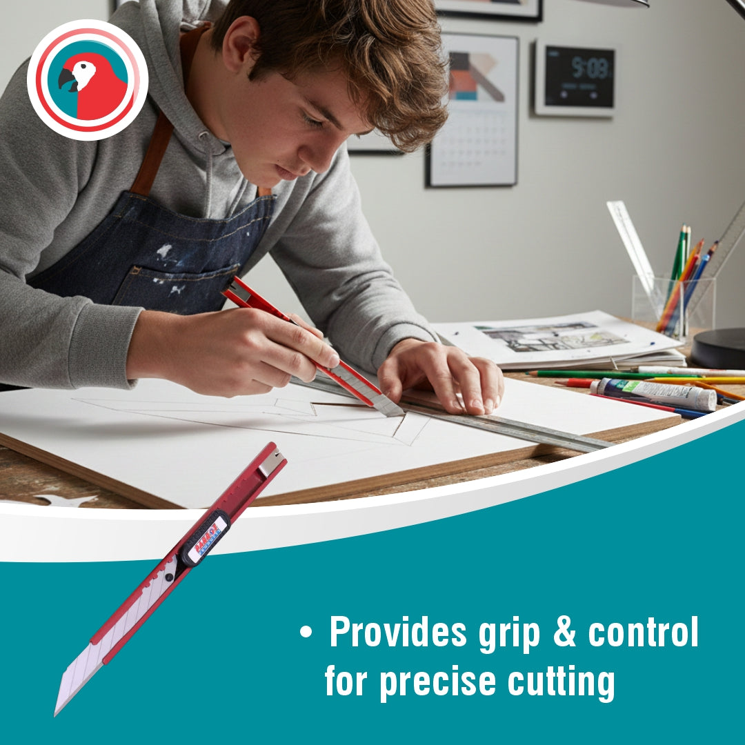 Craft Knife Metal Red