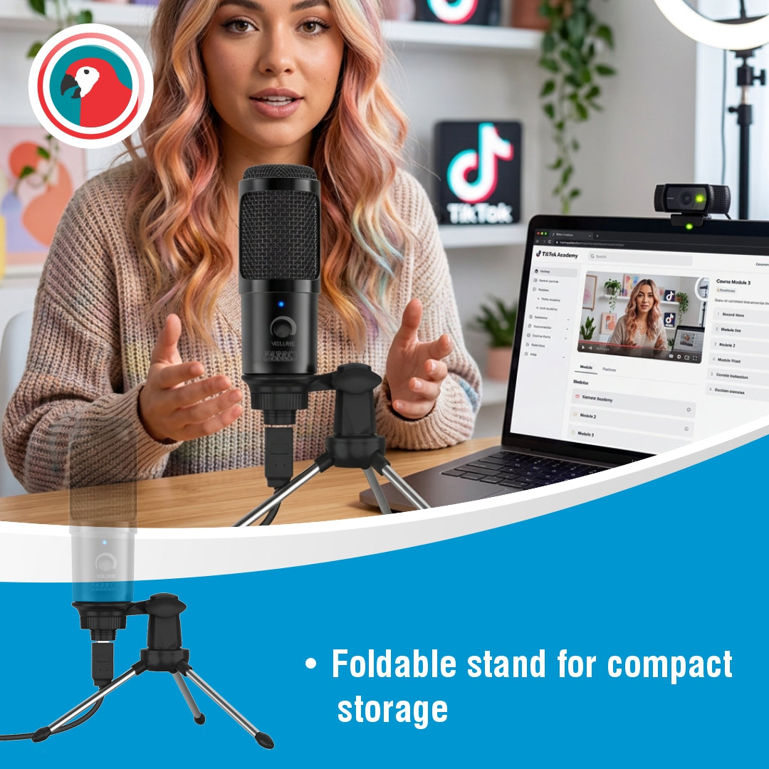 Desktop USB Microphone Additional Tripod (IS1003)