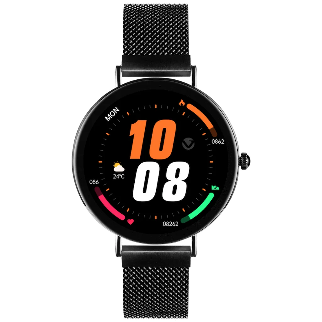 Volkano Valencia Series Ladies Smart Watch - Black