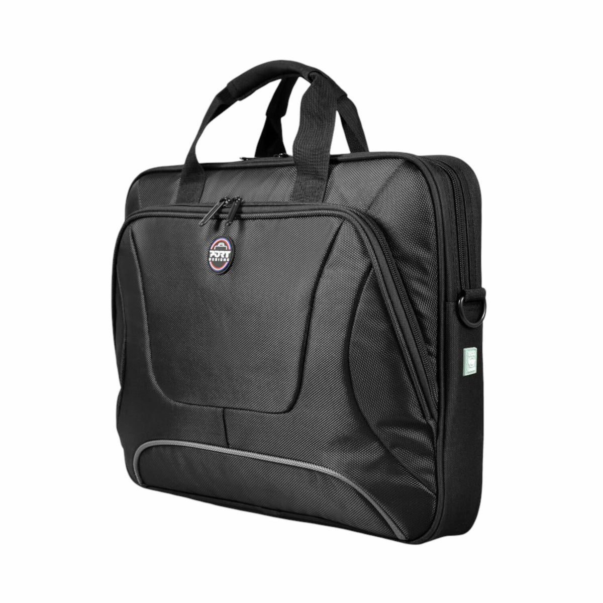 Port Courchevel Black 15.6" Toploader Bag