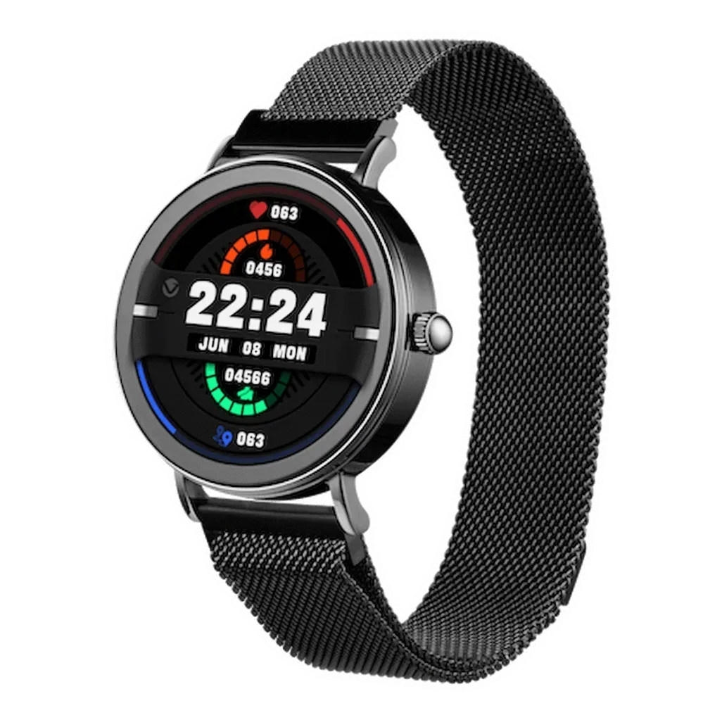 Volkano Valencia Series Ladies Smart Watch - Black