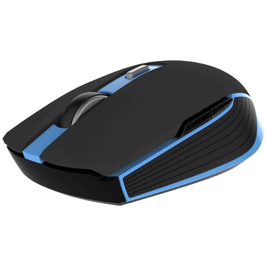 VolkanoX Uranium Series 6 Button Wireless Mouse - Blue