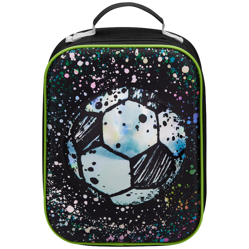 Quest Footy 3D EVA Lunch Bag - Black
