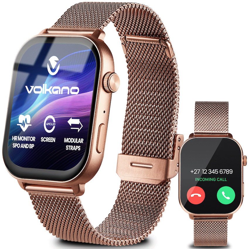 Volkano Trinity - Smartwatch - Gold